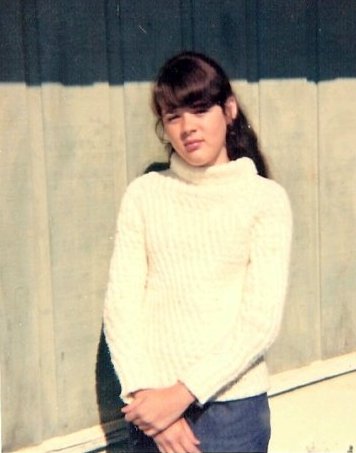 Author Janalyn Voigt at age 12