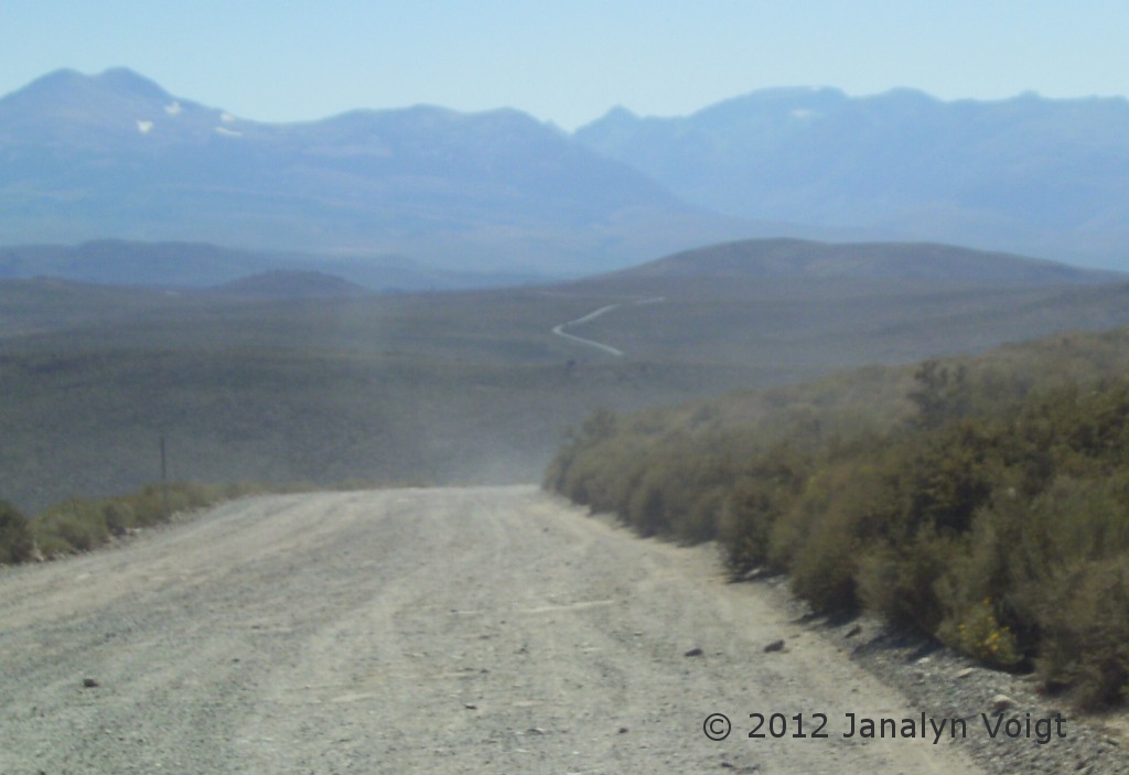 Road to Bodie Ghost Town