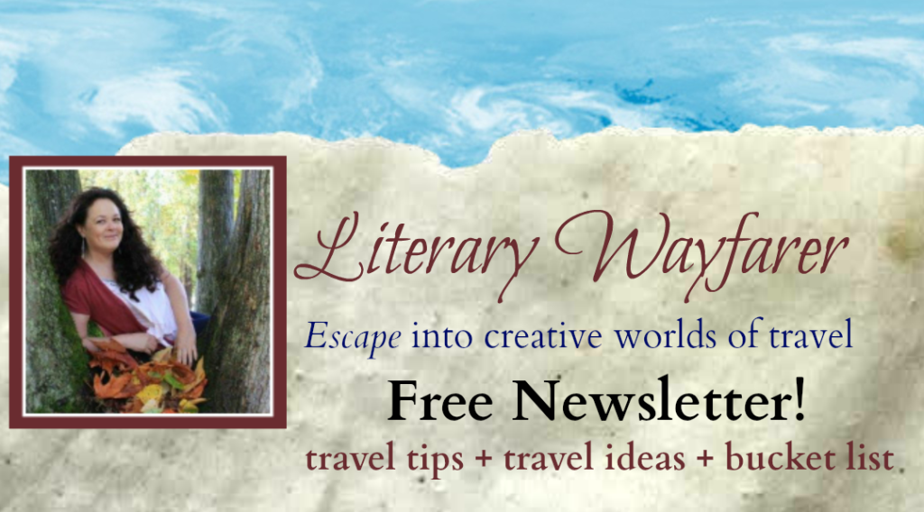 Literary Wayfarer Travel Newsletter Banner