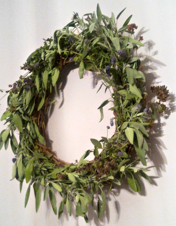 Herb Wreath by @JanalynVoigt Escape into a Simple Life