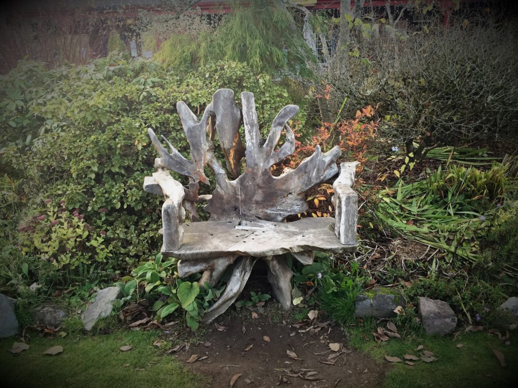Unique bench at Country Village